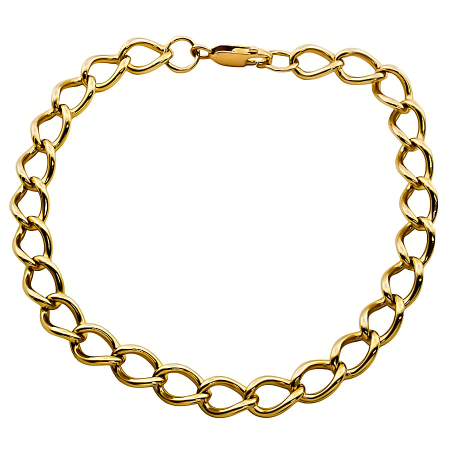 9ct Gold 13.2g 8 inch Curb Bracelet